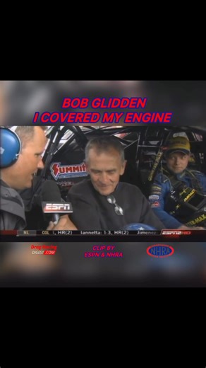 Engine cheating has plagued the great Bod Glidden career. In this clip he says he covered the engine after his crash with his fire Jacket. 🧐 #dragracing #dragrace #love #nhra #cars #photo #instagood #photooftheday #car | Drag Racing Digest