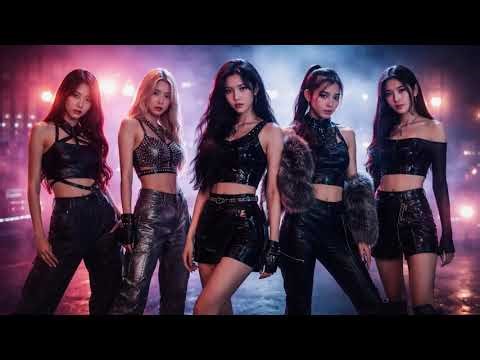 Signal Run | Dark K-Pop Girl Group MV | Cinematic Synth Pop Night Drive