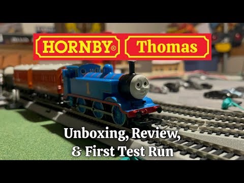 Hornby Thomas Unboxing, Review, & First Test Run