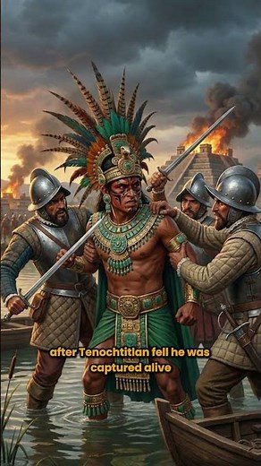 The Tragic Life of the Last Aztec Emperor #unearthedsecrets #history #historyshorts
