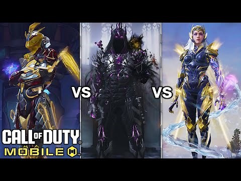 All 3 Mythic Characters Comparision | COD Mobile | CODM