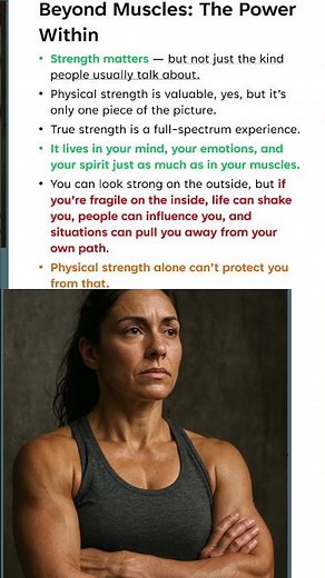 Beyond Muscles: The Power Within