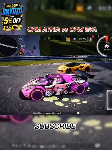 Drive Zone Online Atria vs EVA CP MAX Drag Race #drivezone #drivezoneonline