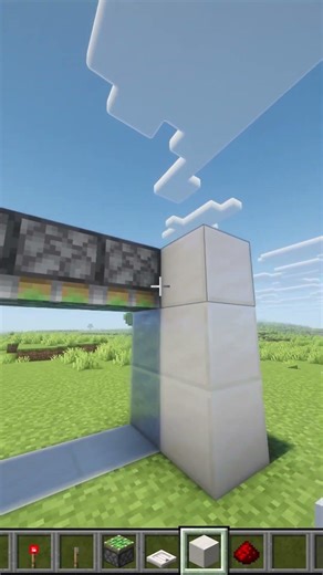 How To Make A Garage Door In Minecraft