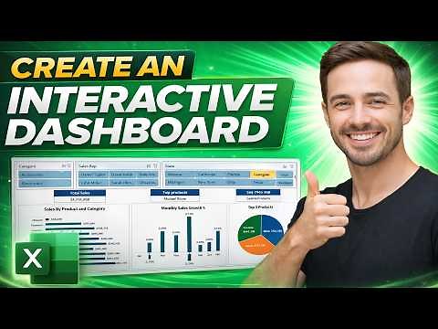 Build an Auto-Updating Excel Dashboard (Power Query + PivotTables)