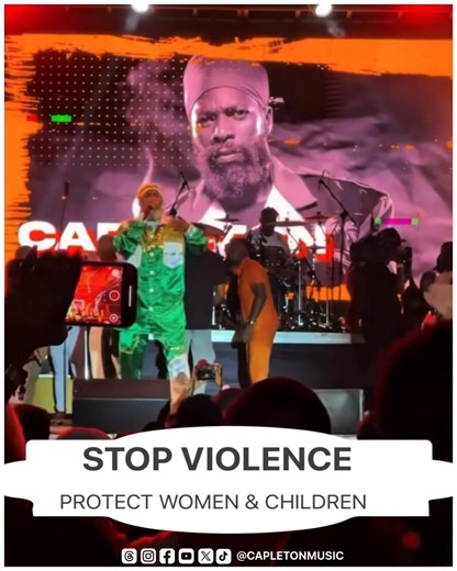 STOP VIOLENCE 🔥🔥🔥 Protect Women & Children 5/11/24 @realromainvirgo & Friends Mothers Day Concert 📍Hope Gardens Jamaica 🇯🇲 #capleton #kingshango #romainvirgo #mothersday #concert #romainvirgoandfriends #reggae #music #hopegarden #jamaica #mothersdayspecial❤️ #stopviolenceagainstwomen #stopviolence #stopviolenceagainstchildren #unity #onelove #peace | Capleton
