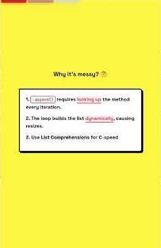 30 STOP Spamming Append() 🛑