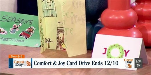 Comfort & Joy Card Drive