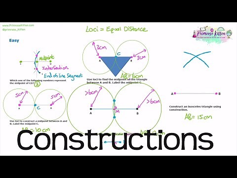 Constructions | Revision for Maths GCSE and IGCSE