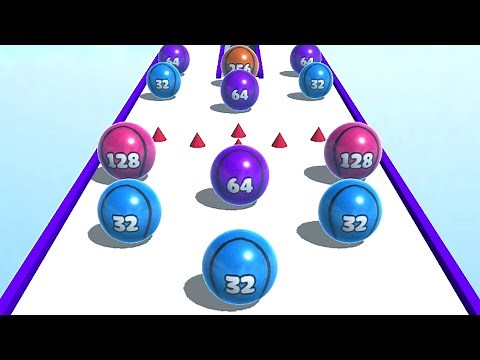 Ball Merge 2048 - All Levels Ball Gameplay Android, iOS ( Level 2109 - 2117 )