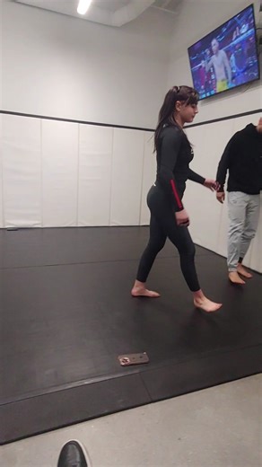 Warm-Up Before UFC Fight - BJJ Girl Motivation