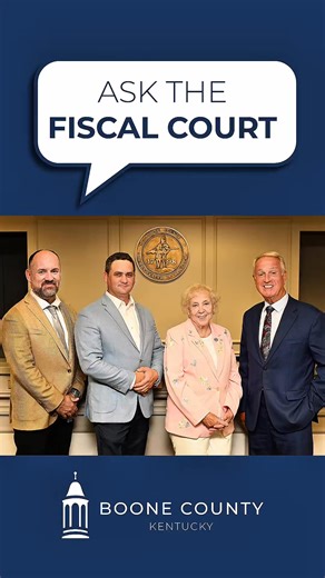 We’re back with the second edition of Ask the Fiscal Court! This week, Commissioner Cathy Flaig helps answer a question we hear often: “How are Boone County’s three commissioner districts set up?” Commissioner Flaig walks through what areas make up each district and shares an important reminder – while commissioners are elected to specific districts, they serve all of Boone County! Want to see which district your home is in? View the commissioner district map here: https://f.mtr.cool/awpemnjxjq 