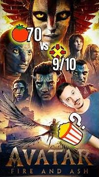 Avatar 3: Fire and Ashes has a 70% Rotten Tomatoes rating versus 9/10 on IGN | Things are getting...