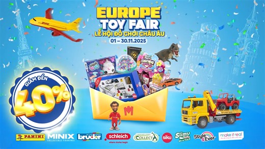 35 reactions | ✈️LỄ HỘI ĐỒ CHƠI CHÂU ÂU - CHẠM NIỀM VUI CHUẨN CHẤT ÂU...