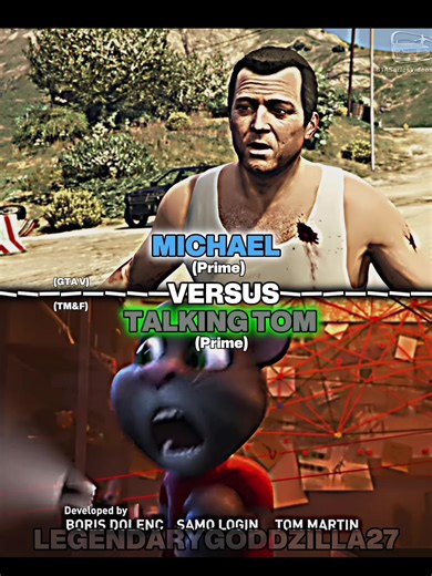 Michael de Santa vs Talking Tom: Epic 1v1 Battle