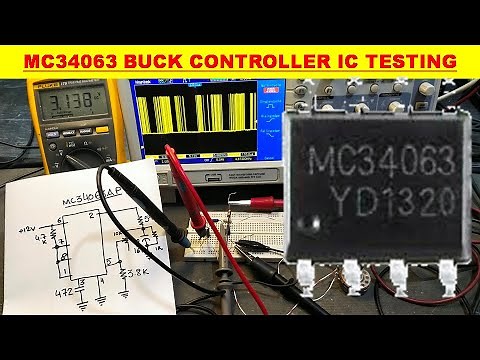 {628} How To Test MC34063 Buck Boost Controller IC