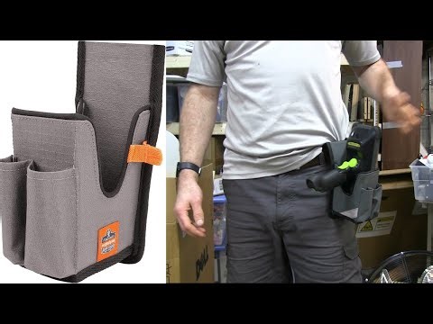 Ergodyne Barcode Scanner Holster, Belt Clip 5540 + Belt Loop 5541