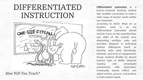 Differentiated Instruction ~ Raft in Writing
