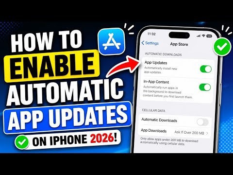 How to Enable Automatic App Updates on iPhone (2026)