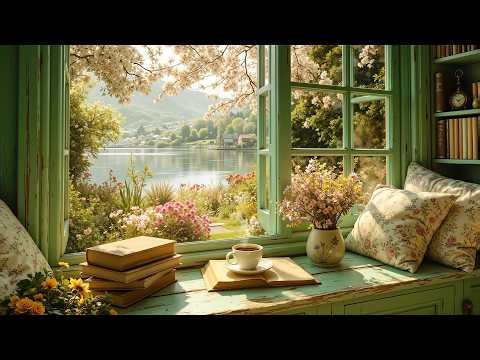 【春カフェbgm】花を摘むのにぴったりのジャズのプレイリスト、コーヒータイム、読書 📖 静かな一日を過ごし、心地よいジャズ音楽を聴いて、勉強や仕事、集中力を高めましょう。