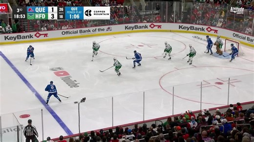 COL@CAR: Nelson scores PPG against Frederik Andersen