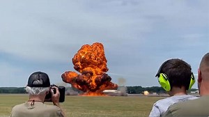 1 person dead in accident at Michigan air show involving jet-powered truck