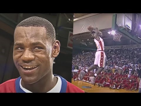 LeBron James ONLY Ever Dunk Contest Was ICONIC 🔥