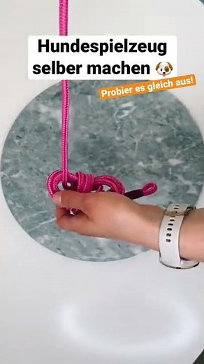 Hundespielzeug selber machen - DIY Anleitung 🐶 mehr Tipps unter pupy.co 📲 #hundeliebe #diy