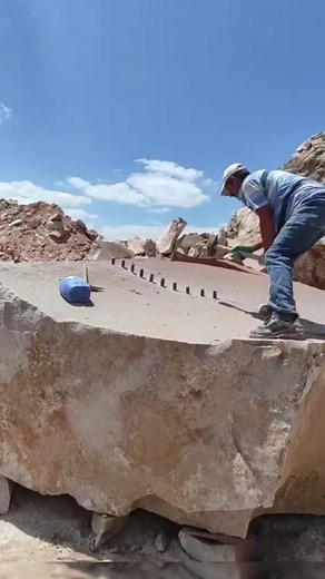 35K views · 716 reactions | Big stone cutting skill with ancient tools | Machine Equipment | Facebook