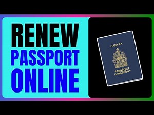 How to Renew Your Canadian Passport ONLINE Less than 50 seconds