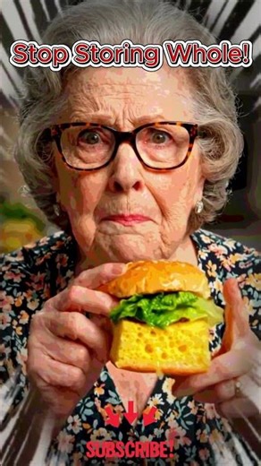 Storing burgers whole makes buns soggy. Separate layers in airtight containers. #fastfood