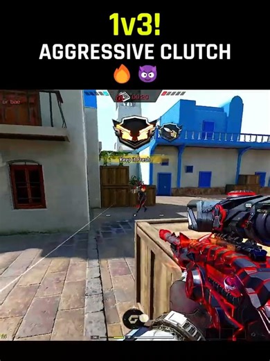 INSANE 1v3 Sniper Plays 🔥😈#codm #callofdutymobile #codmobile #shorts #viral #trending