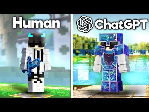 Ai Vs Human Make a Minecraft Texture Pack from Zero ( who will Win)
