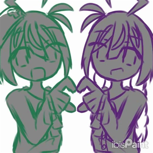 【イラスト】夜空とメメ㌧こ真ん中ばーすでー！🌱🌙#イラスト #いらすと #タイムラプス #絵