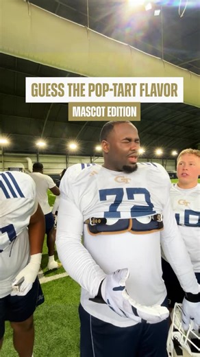 Georgia Tech Football | @poptartsbowl tasting chaos 😂 | Instagram