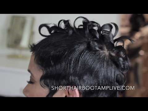 HOW TO DO HALLE BERRY HAIR STYLE STEP BY STEP ONLINE CLASS