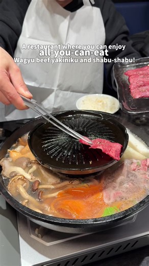 All-You-Can-Eat Wagyu Shabu-Shabu in Tokyo