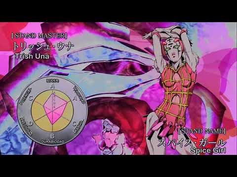 Jojo's Bizarre Adventure Part 5 Stand Eye Catches With the Reference Song ジョジョの奇妙な冒険 黄金の風 スタンド 歌