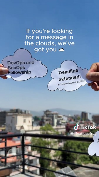Apply for DevOps & SecOps Fellowship by April 30