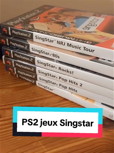 Singstar. jeu video. Playstation 2. ps2. retrogaming. game. #playstation2 #ps2 #jeuxvideo #retrogaming #gamer