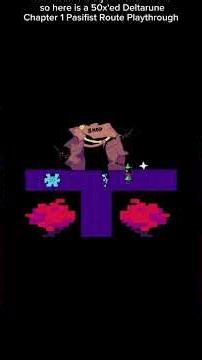 Deltarune Chapter 1 Pasifist Route full playthrough