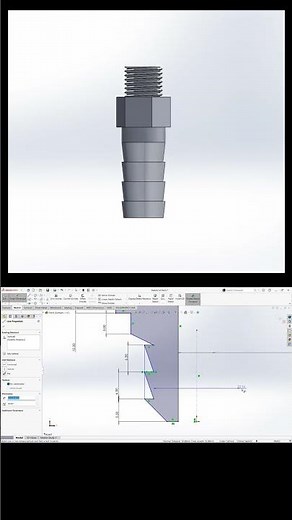 A PIPE NOZZLE #solidworks