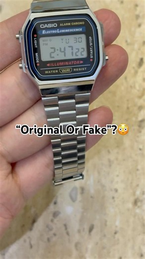Check your "CASIO" if it’s original or not 🤫🔥⌚️ “Subscribe for more daily Casio watches.”