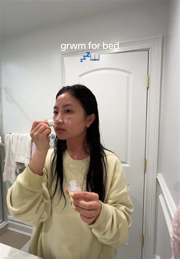 one of my fav ways to unwind 📖💤 #grwmforbed #unwindwithme #getunreadywithme #gurwm #fyp