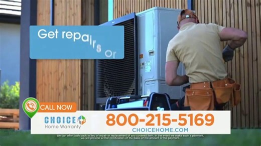 Choice Home Warranty TV Spot, 'First Month Free' Featuring Ty Pennington