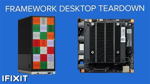 【4K】Framework 模块化小电脑拆解 | 作者：iFixit | 机翻中文