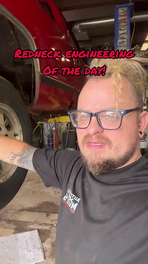 45K views · 678 reactions | Redneck engineering of the day! If it works it works! | Carl's Garage | Facebook