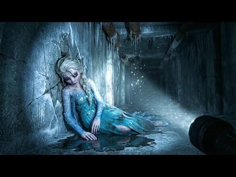 I FOUND The DISNEY FROZEN Characters at an ABANDONED WAREHOUSE