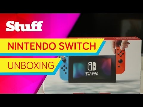 Nintendo Switch - unboxing and first look