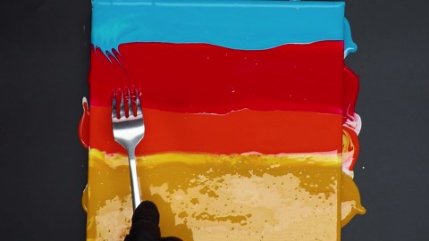 Dive Into Acrylic Pour Art